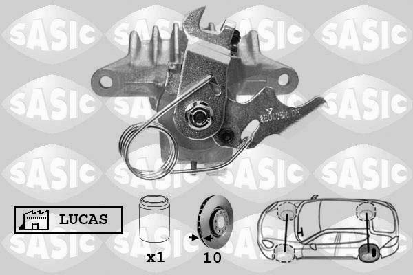 Sasic 6506014 - Гальмівний супорт autozip.com.ua