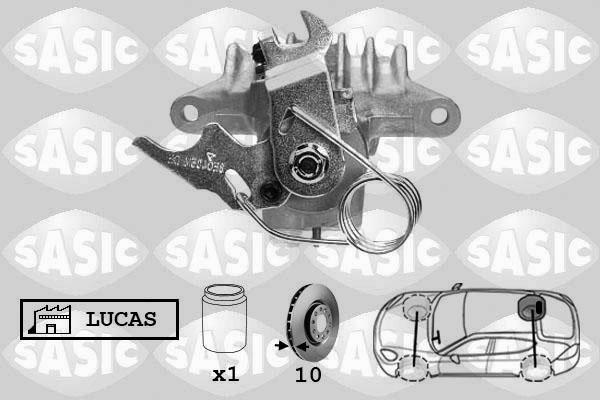 Sasic 6506015 - Гальмівний супорт autozip.com.ua