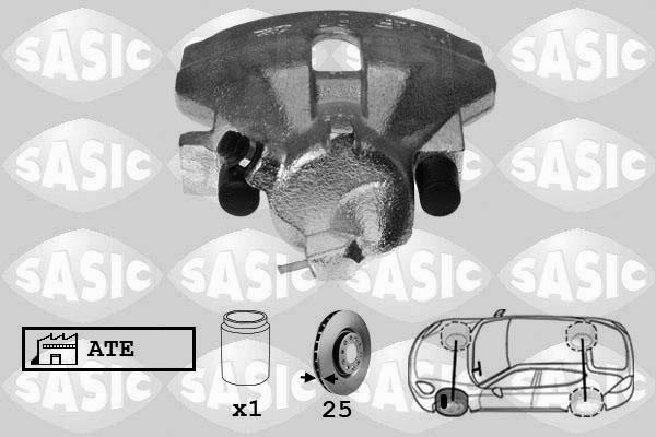 Sasic 6506088 - Гальмівний супорт autozip.com.ua