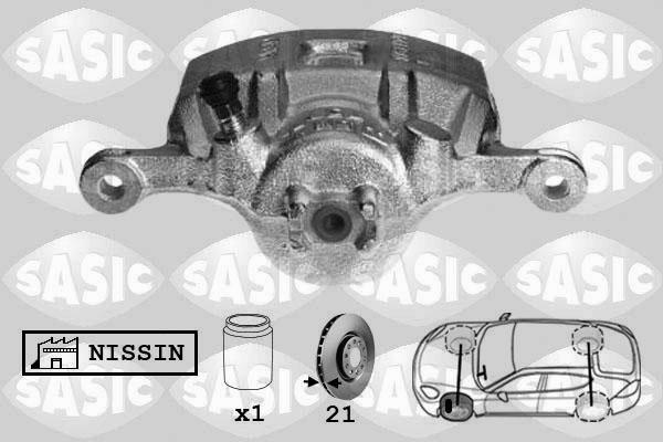 Sasic 6506198 - Гальмівний супорт autozip.com.ua