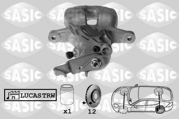 Sasic 6506192 - Гальмівний супорт autozip.com.ua