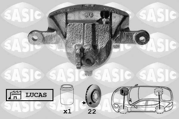 Sasic 6506145 - Гальмівний супорт autozip.com.ua