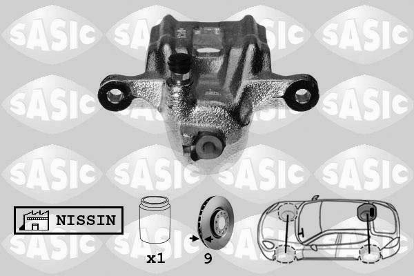 Sasic 6506143 - Гальмівний супорт autozip.com.ua