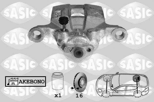 Sasic 6506153 - Гальмівний супорт autozip.com.ua