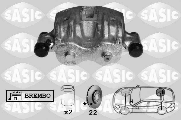 Sasic 6506161 - Гальмівний супорт autozip.com.ua