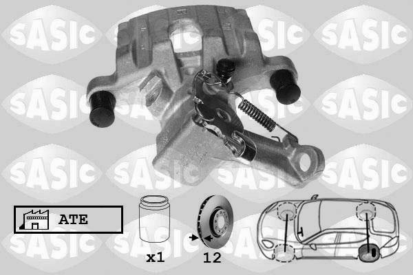 Sasic 6506104 - Гальмівний супорт autozip.com.ua