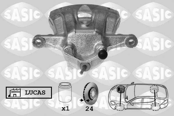 Sasic 6506111 - Гальмівний супорт autozip.com.ua