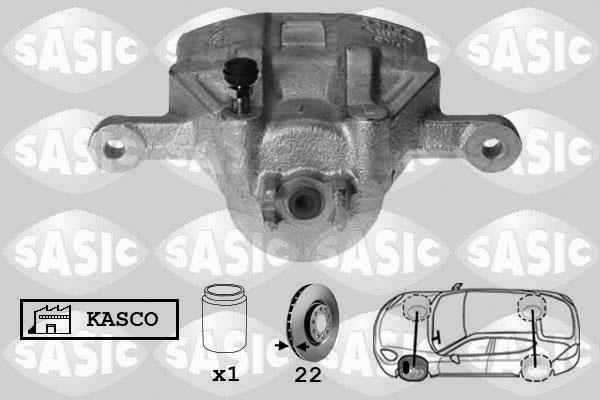 Sasic 6506202 - Гальмівний супорт autozip.com.ua