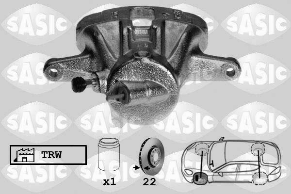 Sasic 6500048 - Гальмівний супорт autozip.com.ua