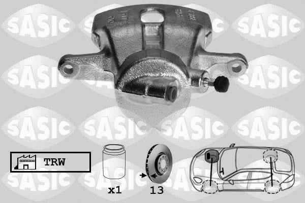 Sasic 6500047 - Гальмівний супорт autozip.com.ua