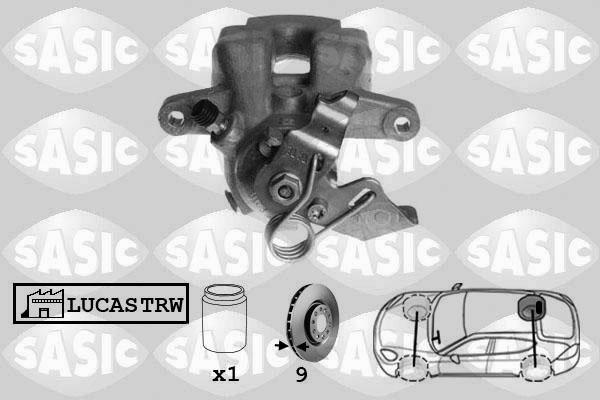 Sasic 6500013 - Гальмівний супорт autozip.com.ua