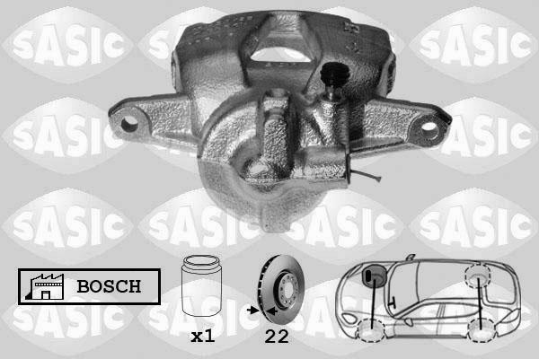 Sasic 6500039 - Гальмівний супорт autozip.com.ua