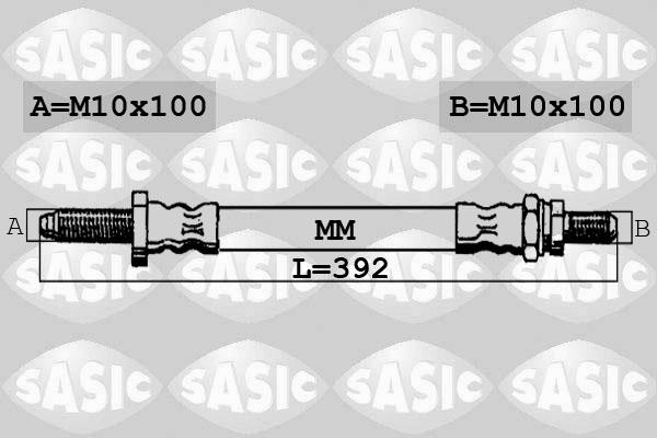 Sasic 6606001 - Гальмівний шланг autozip.com.ua