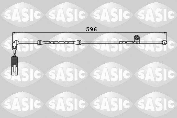 Sasic 6236005 - Сигналізатор, знос гальмівних колодок autozip.com.ua