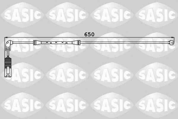 Sasic 6236018 - Сигналізатор, знос гальмівних колодок autozip.com.ua