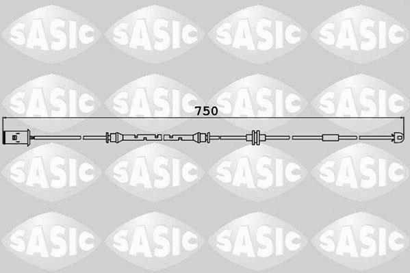 Sasic 6236038 - Сигналізатор, знос гальмівних колодок autozip.com.ua