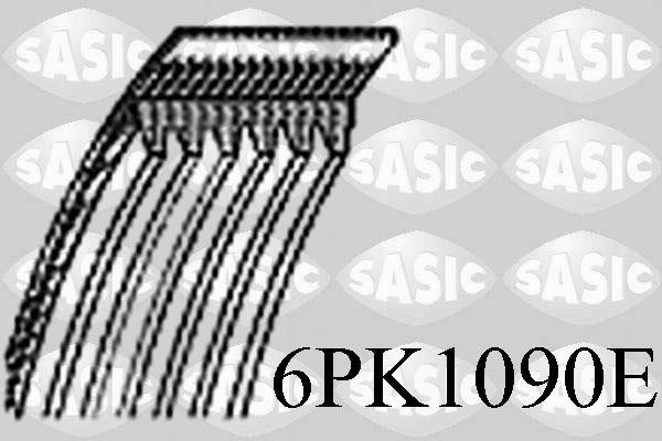 Sasic 6PK1090E - Поліклиновий ремінь autozip.com.ua