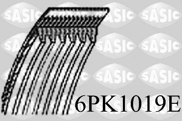 Sasic 6PK1019E - Поліклиновий ремінь autozip.com.ua