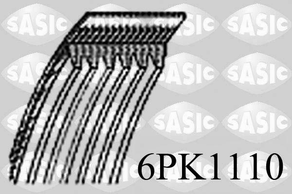 Sasic 6PK1110 - Поліклиновий ремінь autozip.com.ua