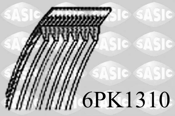 Sasic 6PK1310 - Поліклиновий ремінь autozip.com.ua