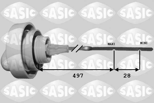 Sasic 1944002 - Покажчик рівня масла autozip.com.ua