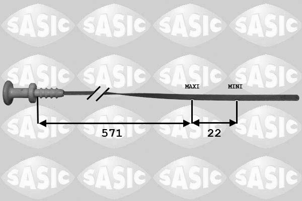 Sasic 1940011 - Покажчик рівня масла autozip.com.ua