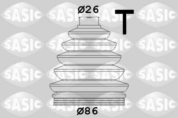 Sasic 1906054 - Пильник, приводний вал autozip.com.ua