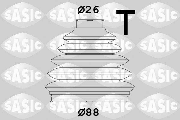 Sasic 1906119 - Пильник, приводний вал autozip.com.ua