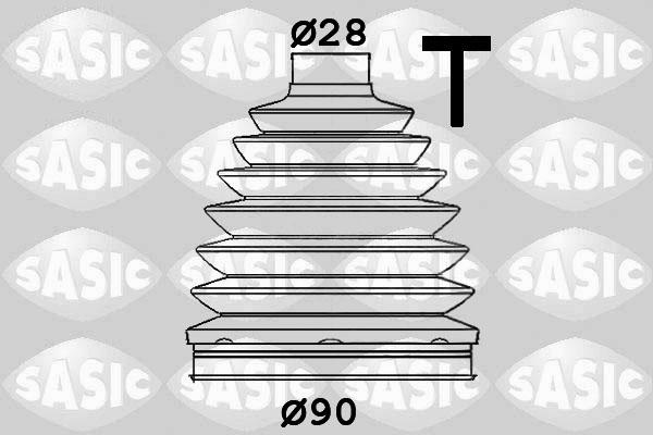 Sasic 1900056 - Пильник, приводний вал autozip.com.ua