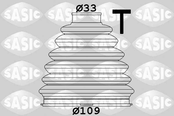 Sasic 1900004 - Пильник, приводний вал autozip.com.ua