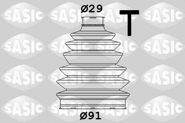 Sasic 1900007 - Пильник, приводний вал autozip.com.ua