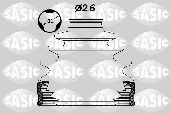 Sasic 1900032 - Пильник, приводний вал autozip.com.ua