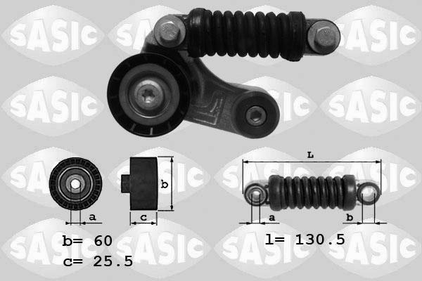 Sasic 1624048 - Натягувач ременя, клинові зуб. autozip.com.ua