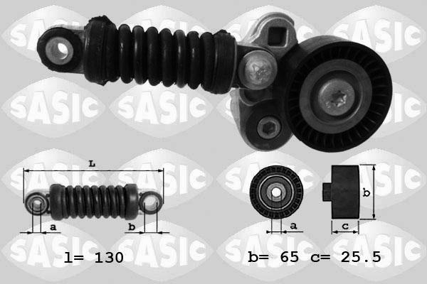 Sasic 1624026 - Натягувач ременя, поліклиновий ремінь autozip.com.ua