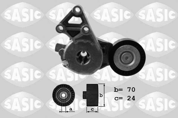 Sasic 1626037 - Натягувач ременя, клинові зуб. autozip.com.ua