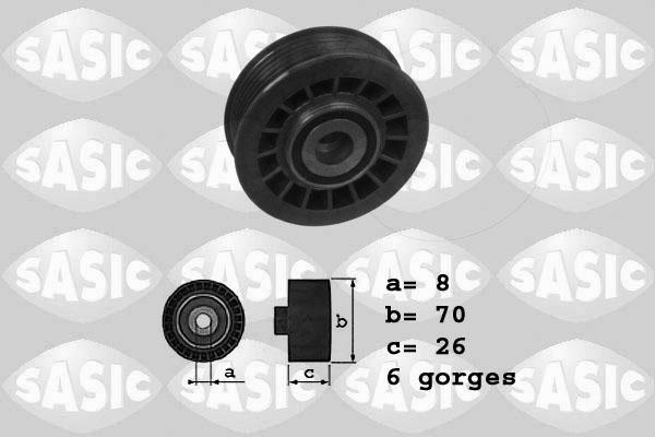 Sasic 1626143 - Паразитний / провідний ролик, поліклиновий ремінь autozip.com.ua