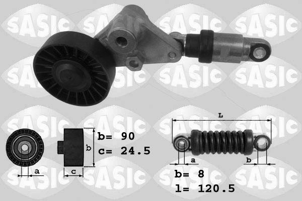 Sasic 1626154 - Натягувач ременя, клинові зуб. autozip.com.ua