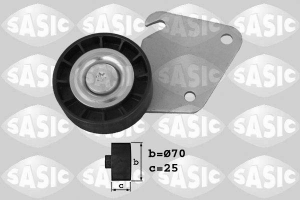 Sasic 1620048 - Паразитний / провідний ролик, поліклиновий ремінь autozip.com.ua