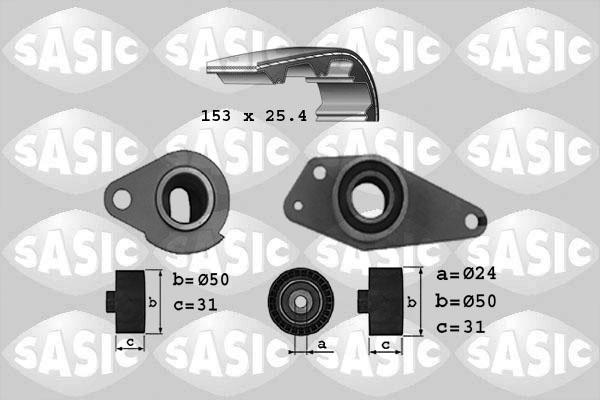 Sasic 1754019 - Комплект ременя ГРМ autozip.com.ua