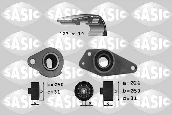 Sasic 1754016 - Комплект ременя ГРМ autozip.com.ua