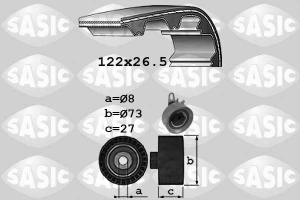 Sasic 1756042 - Комплект ременя ГРМ autozip.com.ua