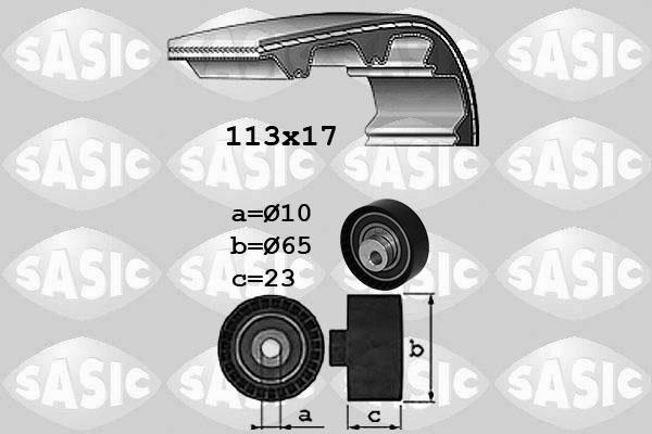 Sasic 1756088 - Комплект ременя ГРМ autozip.com.ua