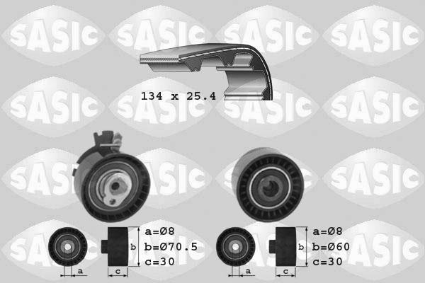 Sasic 1750006 - Комплект ременя ГРМ autozip.com.ua