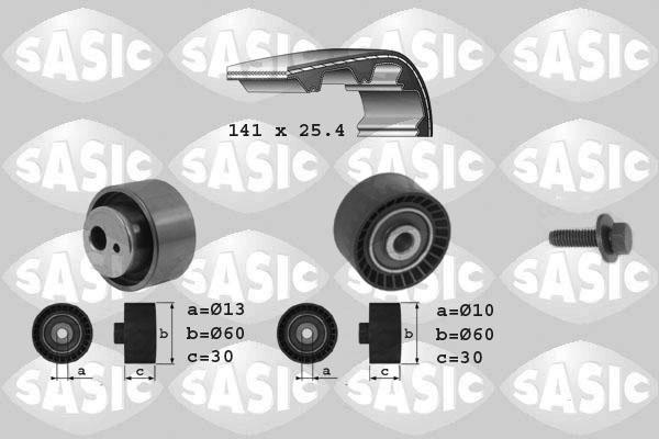 Sasic 1750008 - Комплект ременя ГРМ autozip.com.ua