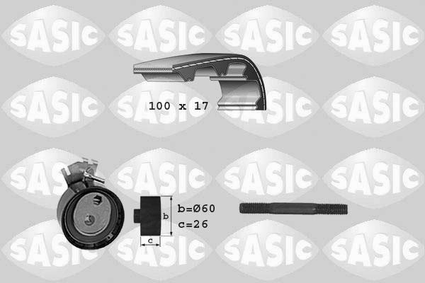 Sasic 1750002 - Комплект ременя ГРМ autozip.com.ua