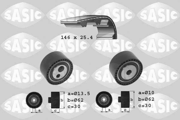 Sasic 1750015 - Комплект ременя ГРМ autozip.com.ua