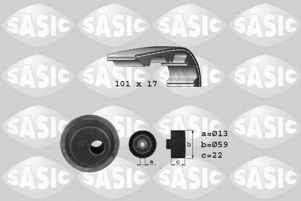 Sasic 1750016 - Комплект ременя ГРМ autozip.com.ua