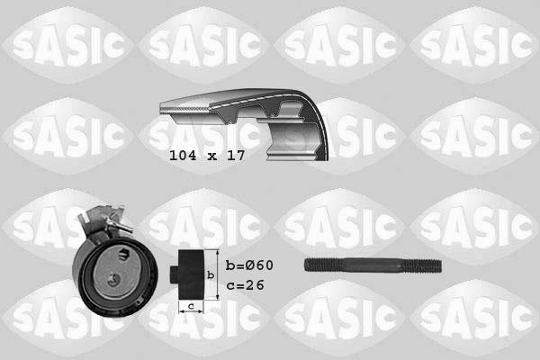 Sasic 1750018 - Комплект ременя ГРМ autozip.com.ua