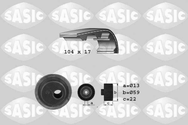 Sasic 1750022 - Комплект ременя ГРМ autozip.com.ua