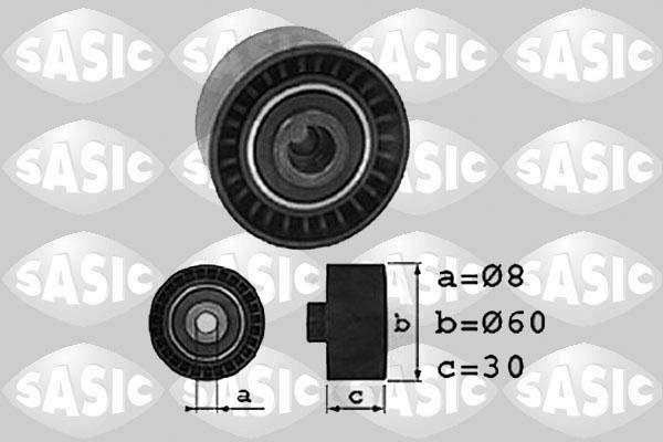 Sasic 1700017 - Паразитний / Провідний ролик, зубчастий ремінь autozip.com.ua